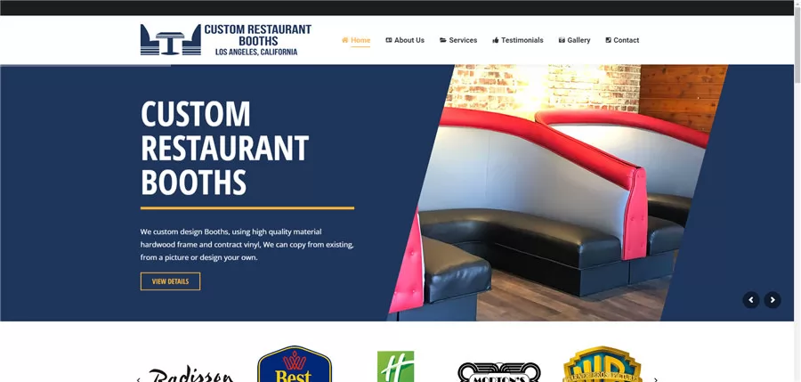  CUSTOMRESTAURANTBOOTHS